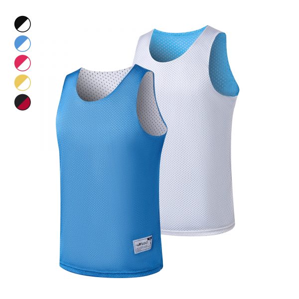 Mesh Tank Top Jersey, Reversible - Bluelight/White - AFLGO